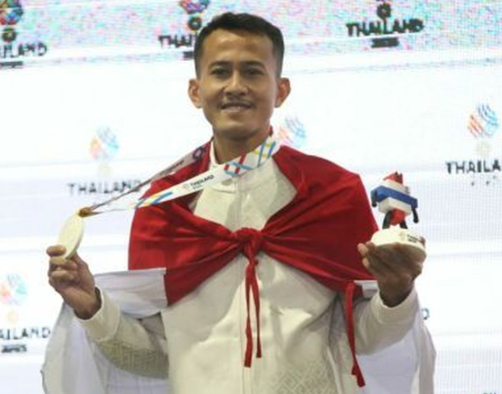 Anggota Brimob Dapatkan Medali Perak di SEA Games