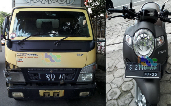 Pembonceng Motor Meninggal Diserempet Mobil Box