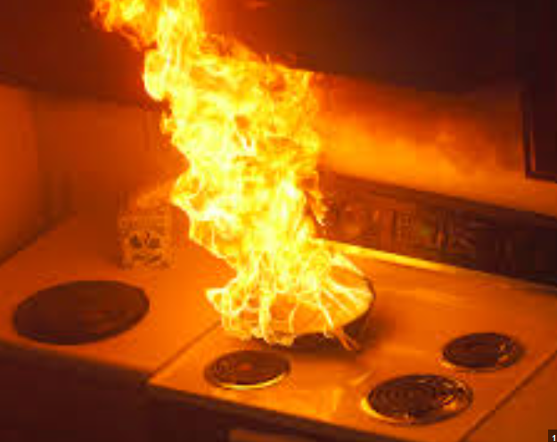Dapur Apartemen Margona Residence Lantai 5 Depok Terbakar